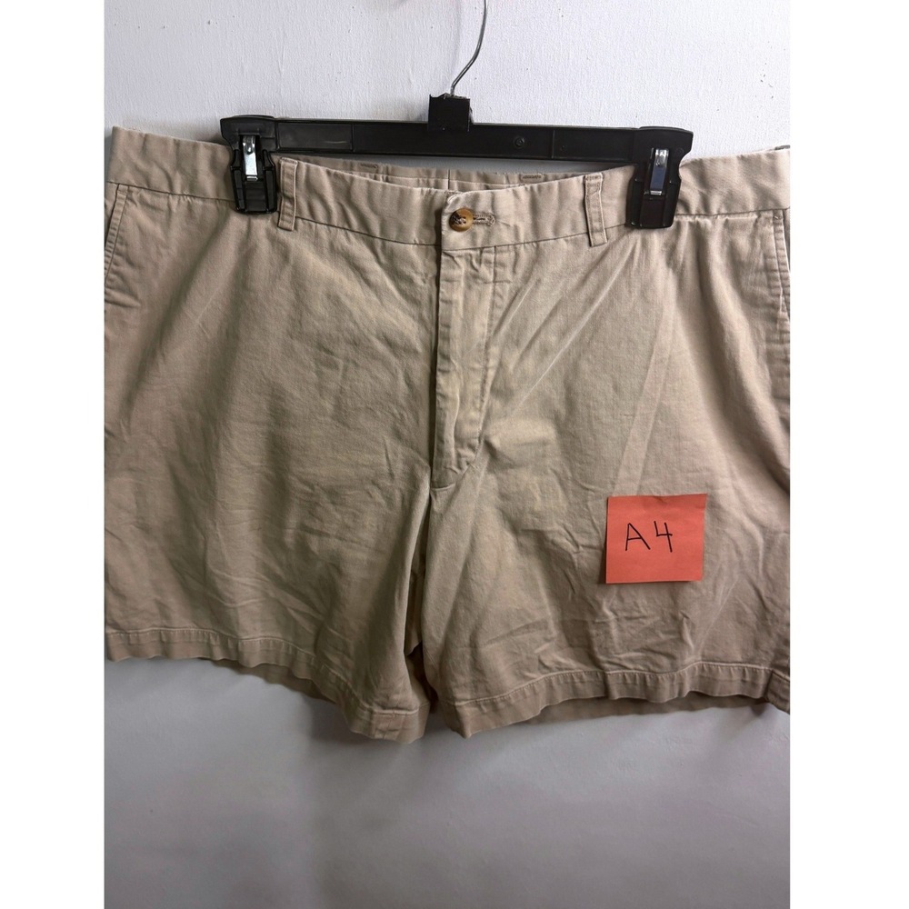 Southern Tide Mens Channel Marker Khaki Tan Flat Front Chino Shorts Size 36 - Picture 2 of 4